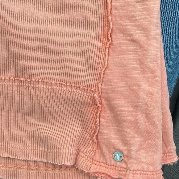 Pilcro Anthropologie Coral Cutout Sweatshirt size small - Picture 5 of 7